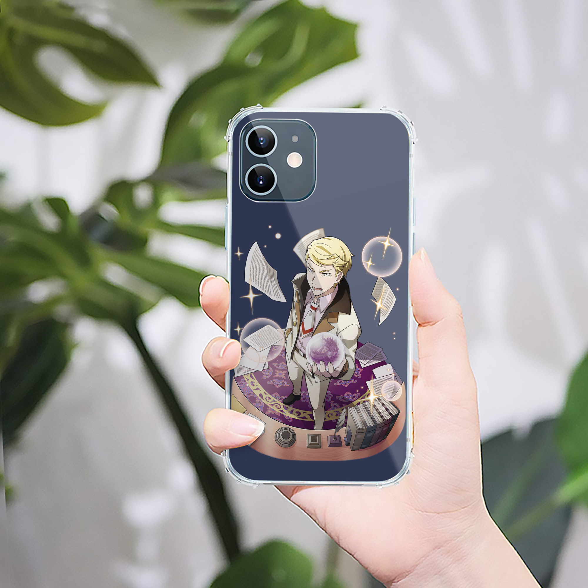 （画像用） 文豪ストレイドッグス Bungo Stray Dogs 【iPhone 12シリーズ対応】透明スマホケース（クリアソフトケース）